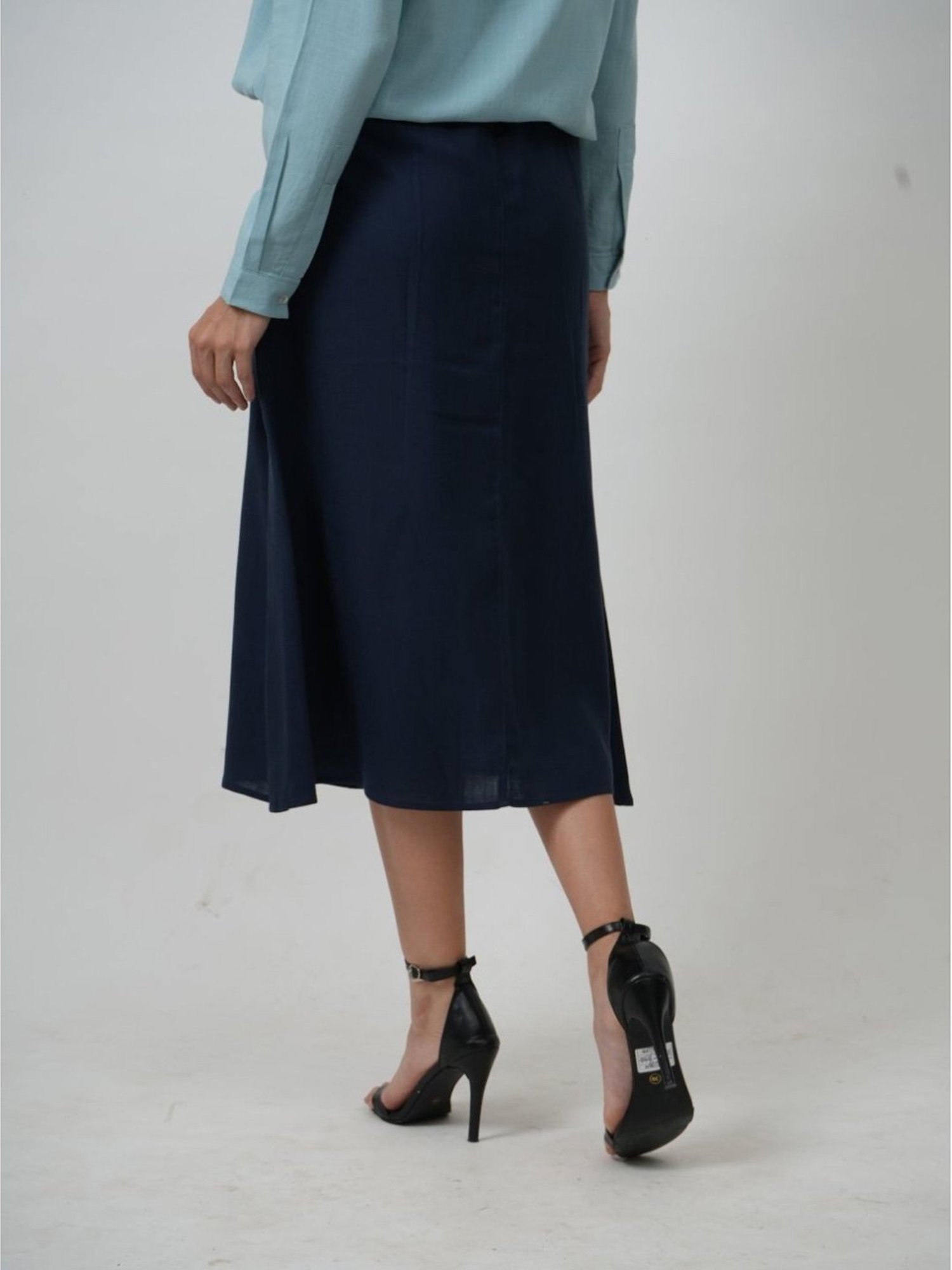 Saltpetre Elegant Blue Co-ord Set in Tencel