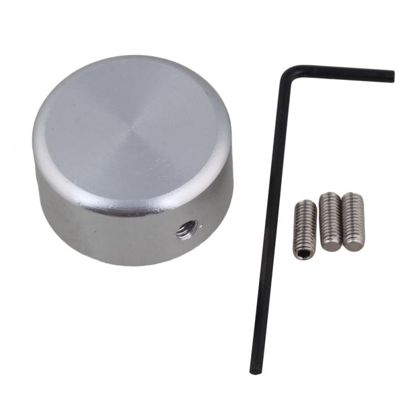 BQLZR Silver Effects Accessories Stomp Switch Pedal Box Foot Metal