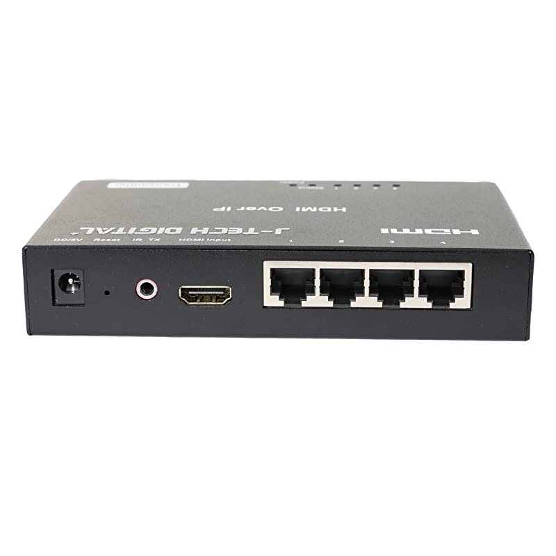 ProAV Unlimited 4x1 HDMI Extender Receiver Switcher by Single Ethernet Cable up to 400ft (Receiver)