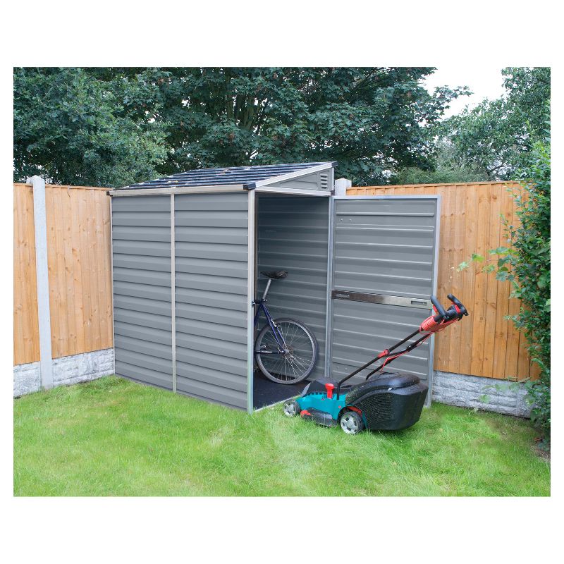 6'x 5.5' Everett Storage Shed Beige - Suncast