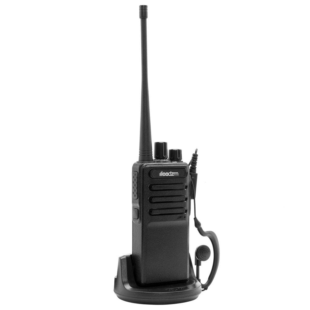 Single USB Cable Chargeable Handheld Walkie Talkie with 2800mAh Battery & Charger & Earphone