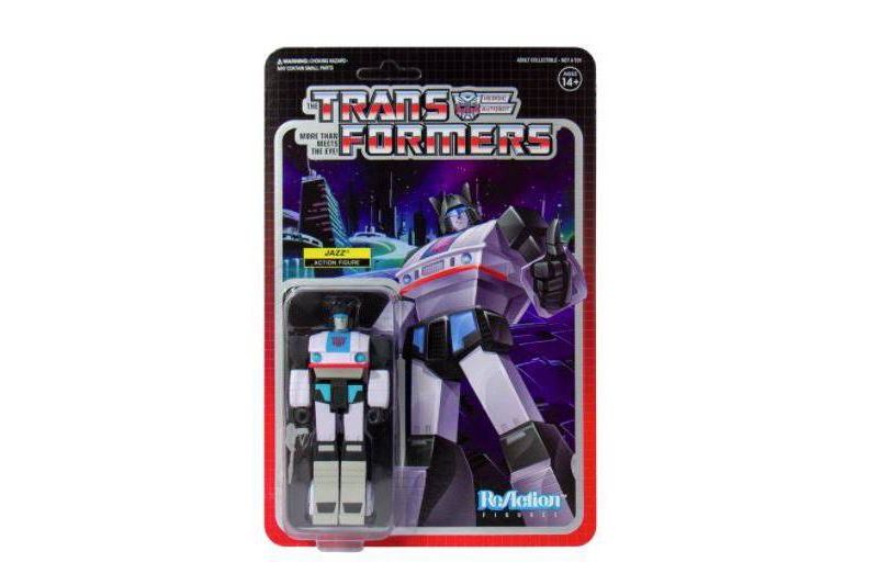 Super7 Transformers ReAction Figure - Jazz