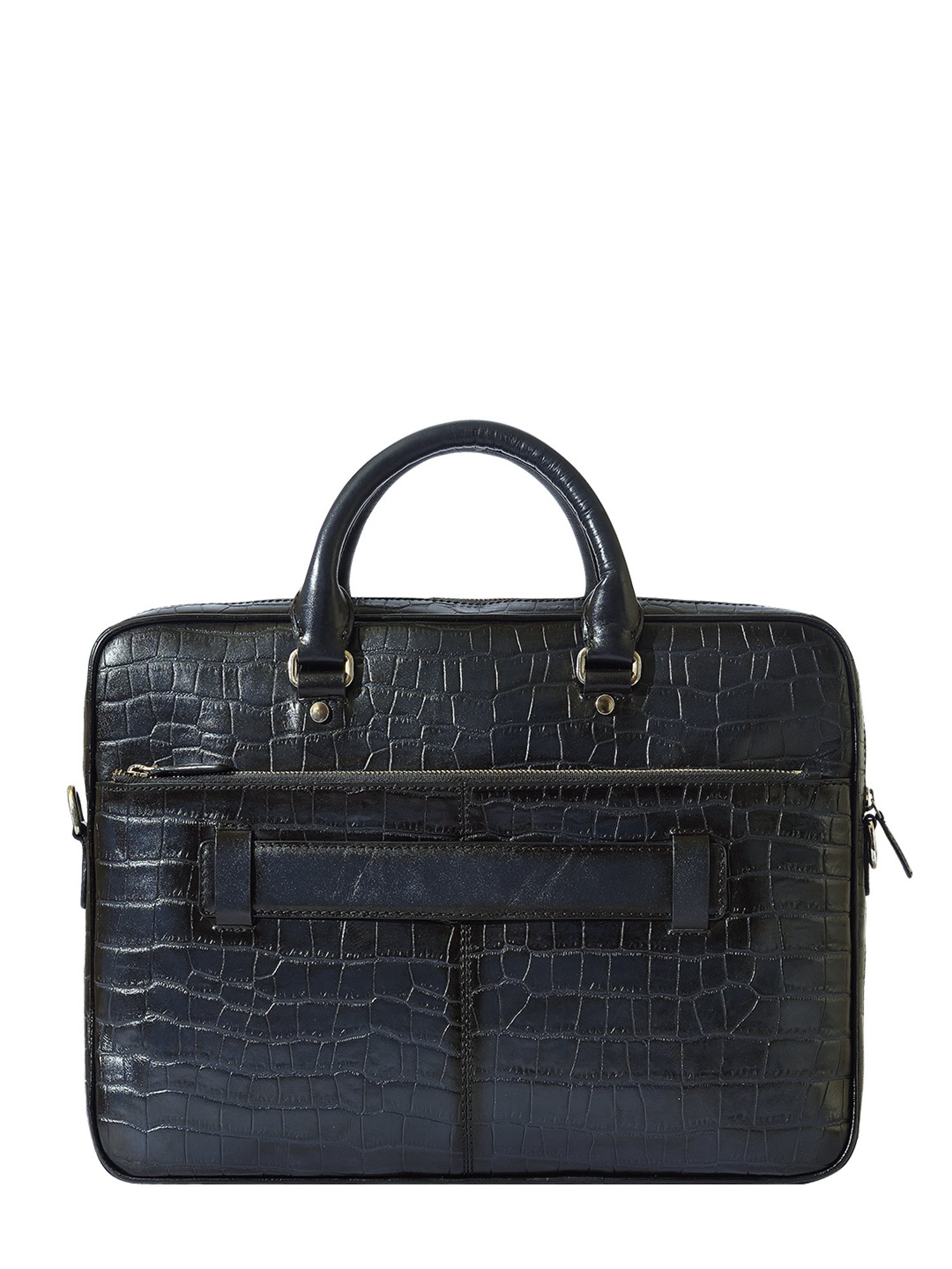 Eske Navy Blue Animal Effect Large Messenger Bag
