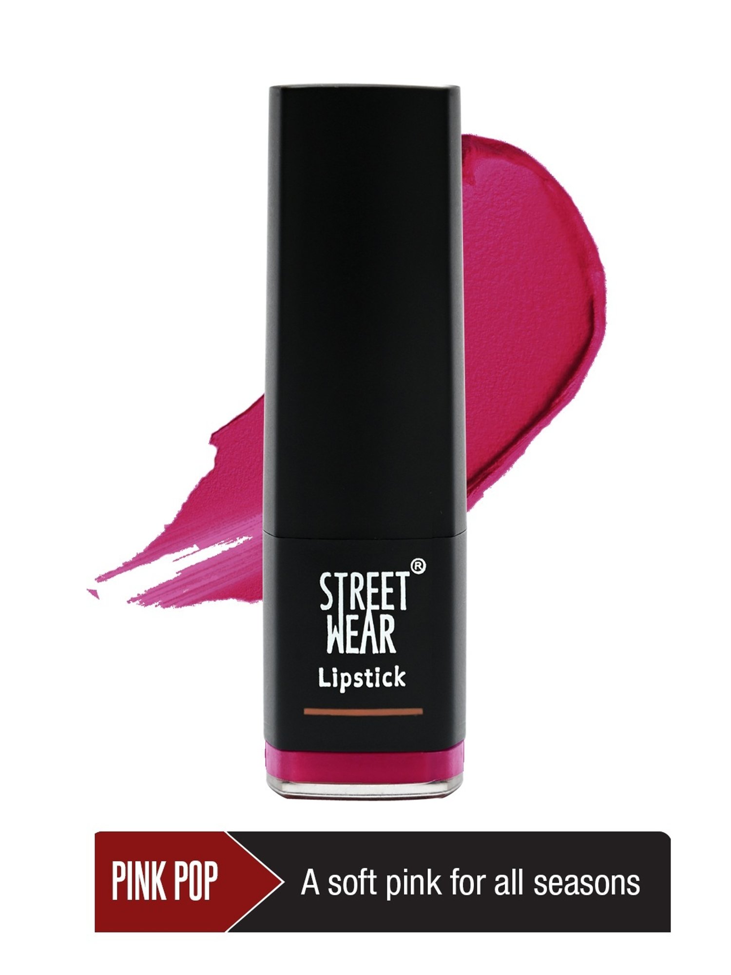 Street Wear Matte Lipstick Pink Pop - 4.2 gm
