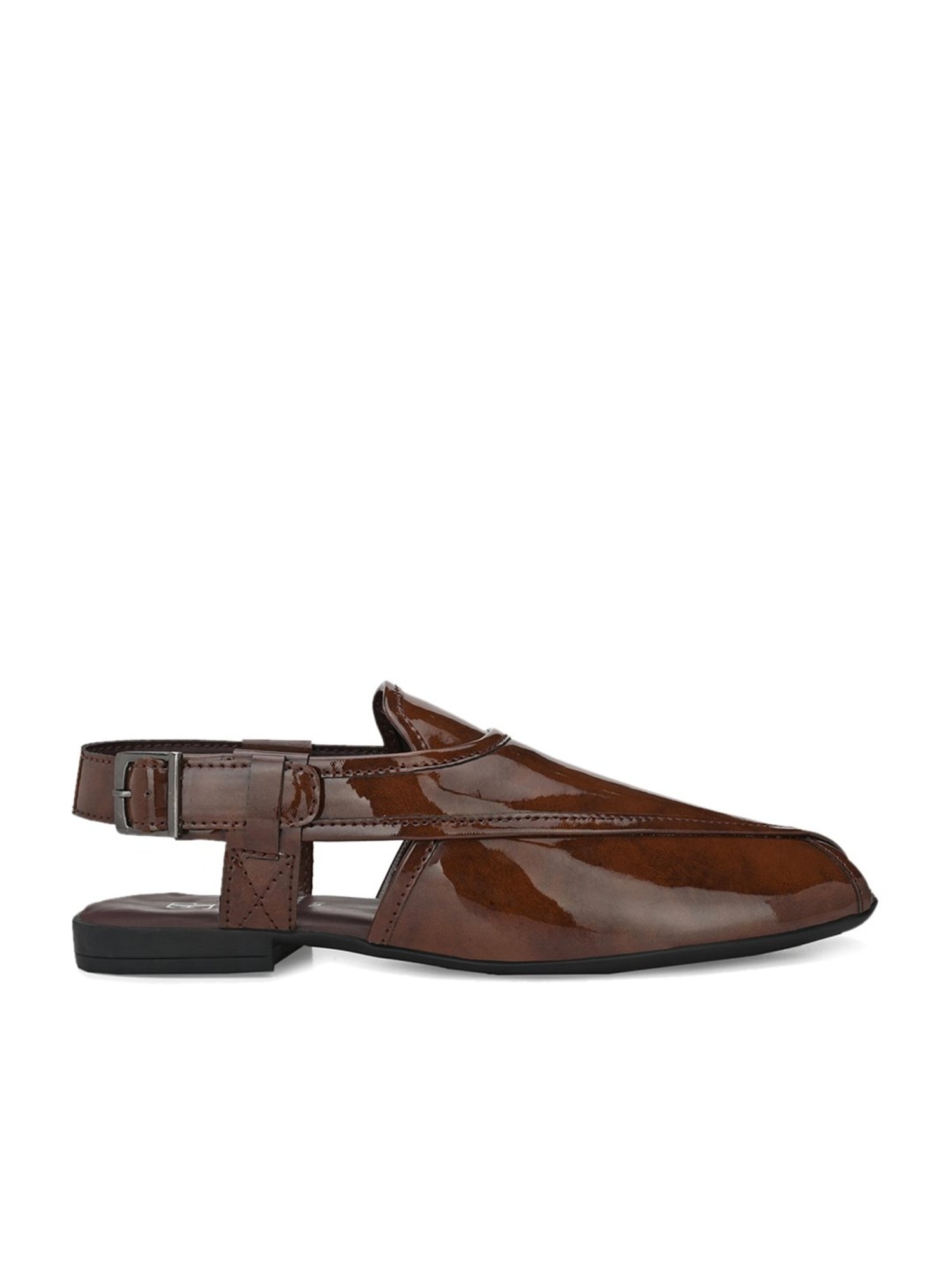 El Paso Brown Back Strap Sandals