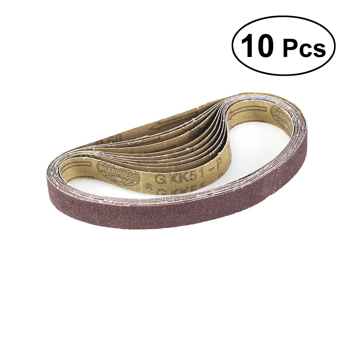 10PCS Sanding Belt Sandpaper Strips Polishing Grinding Belt 20mm x 520mm