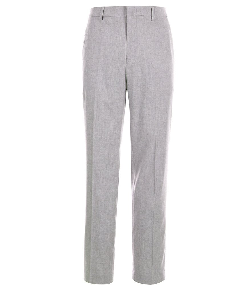 Murano Wardrobe Essentials Alex Slim-Fit Flat-Front TekFit Waistband Suit Separates Dress Pants