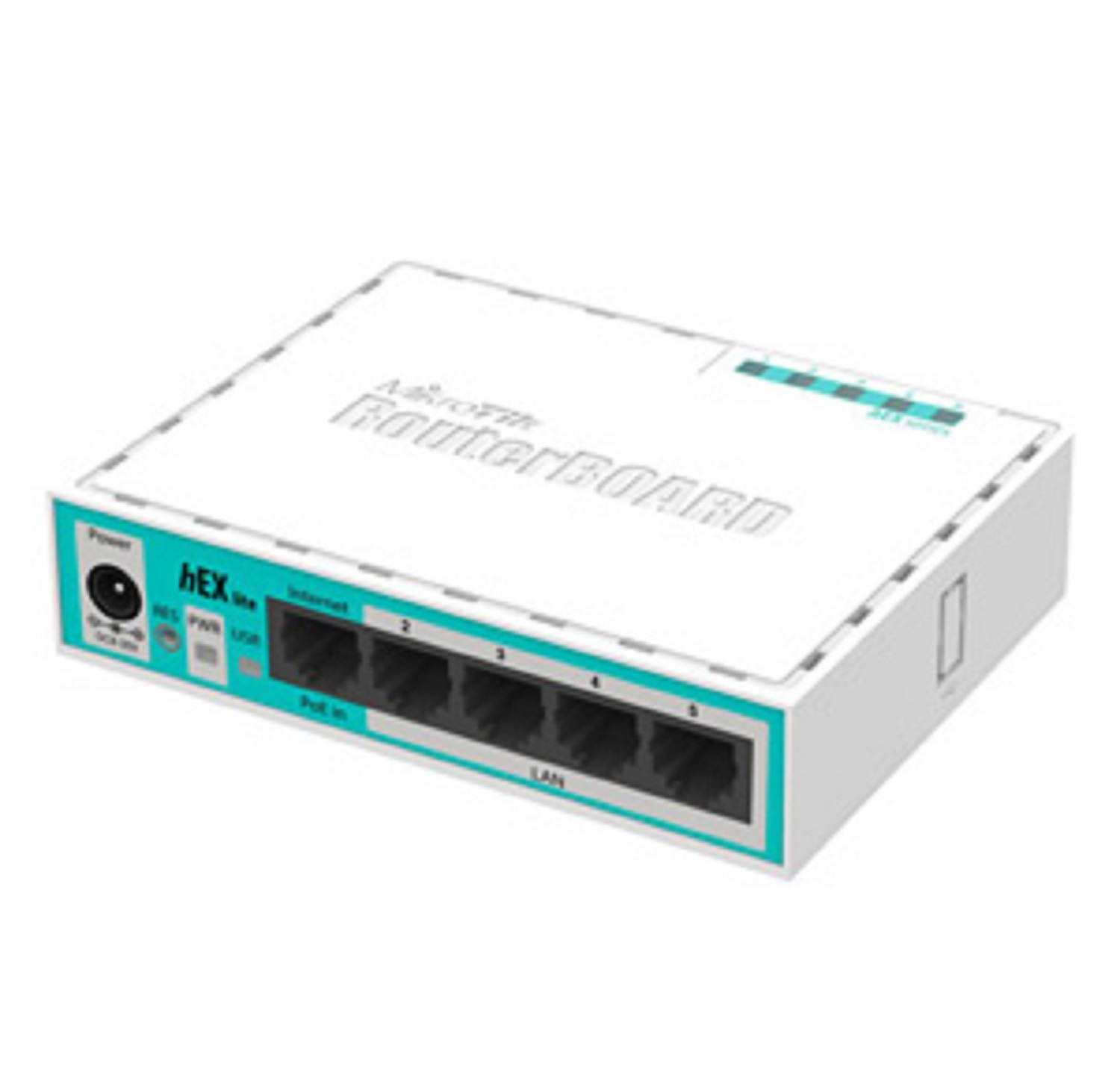 Mikrotik hEX PoE lite RB750UPr2 SOHO Router with 5x Ethernet Ports and 1x USB 2.0 Port
