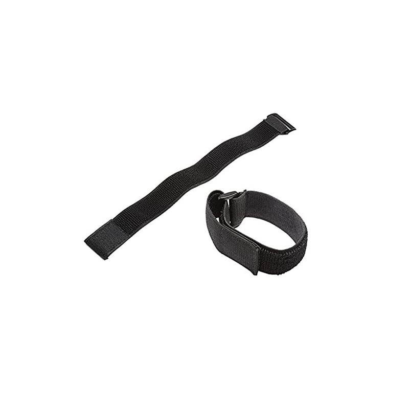 Universal Elastic Adjustable Sport Armband Strap for all Models of iPod with Silicone or MP3 or Leather Case and Multifunctional Outdoor Arm Bag with Armband Slots (black, General)