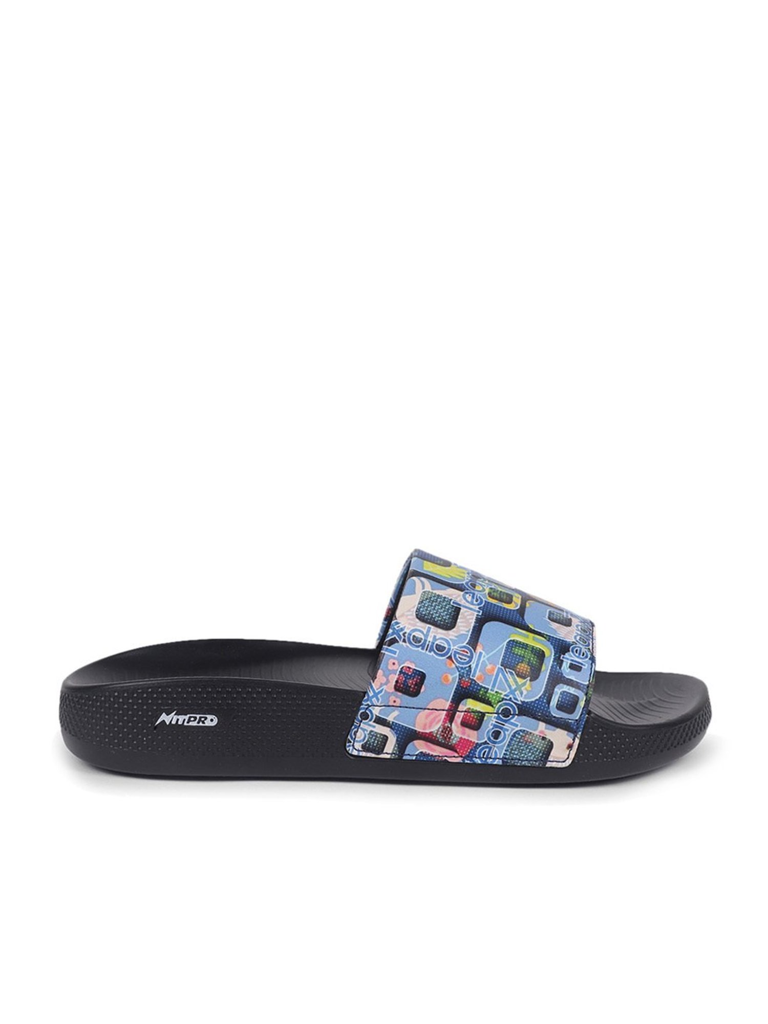 Leap7X by Liberty Women's NITWALK-1L Blue Flip Flops