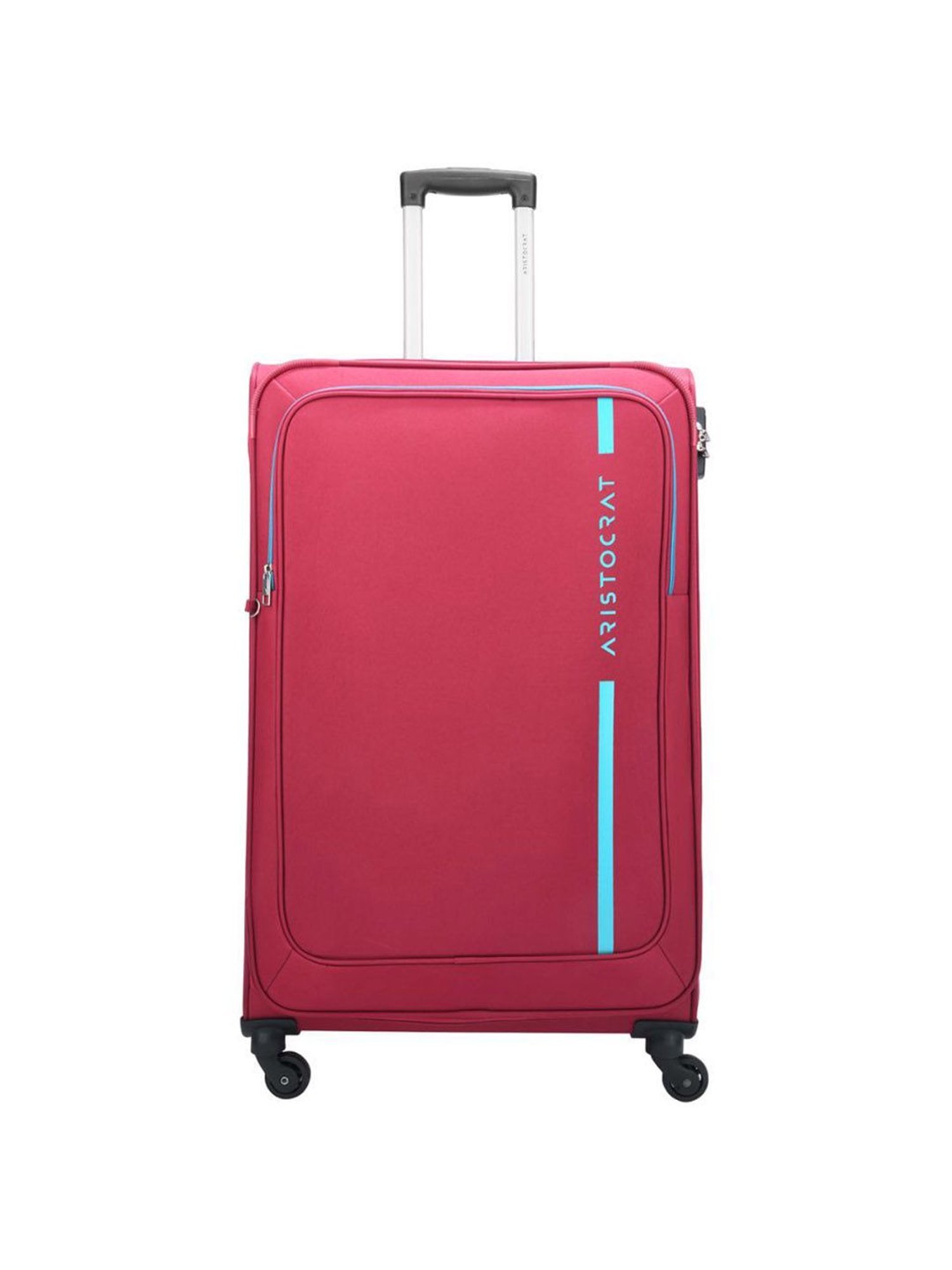 Aristocrat Dasher Red Solid Soft Large Trolley Bag - 33 cm