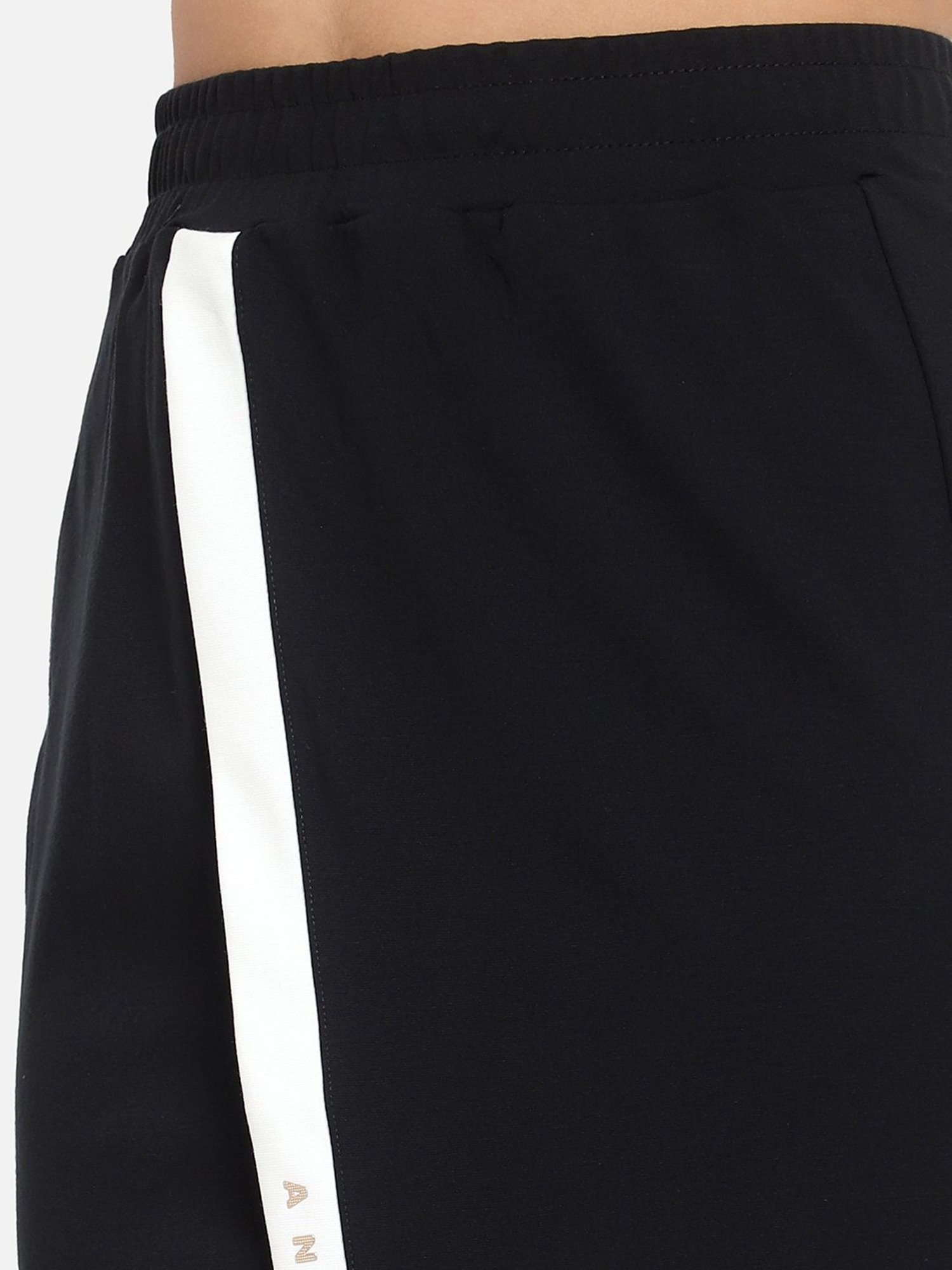 Anta Black & White A-Line Skirt