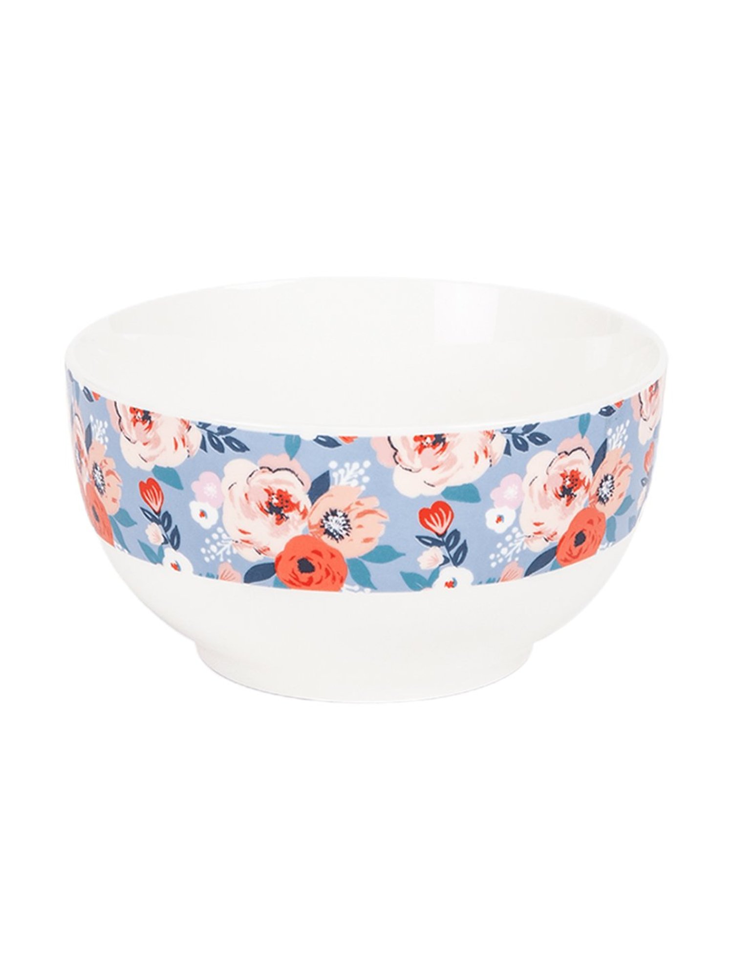 Home4U Multi Bone China Beryl Bowl - Set of 4
