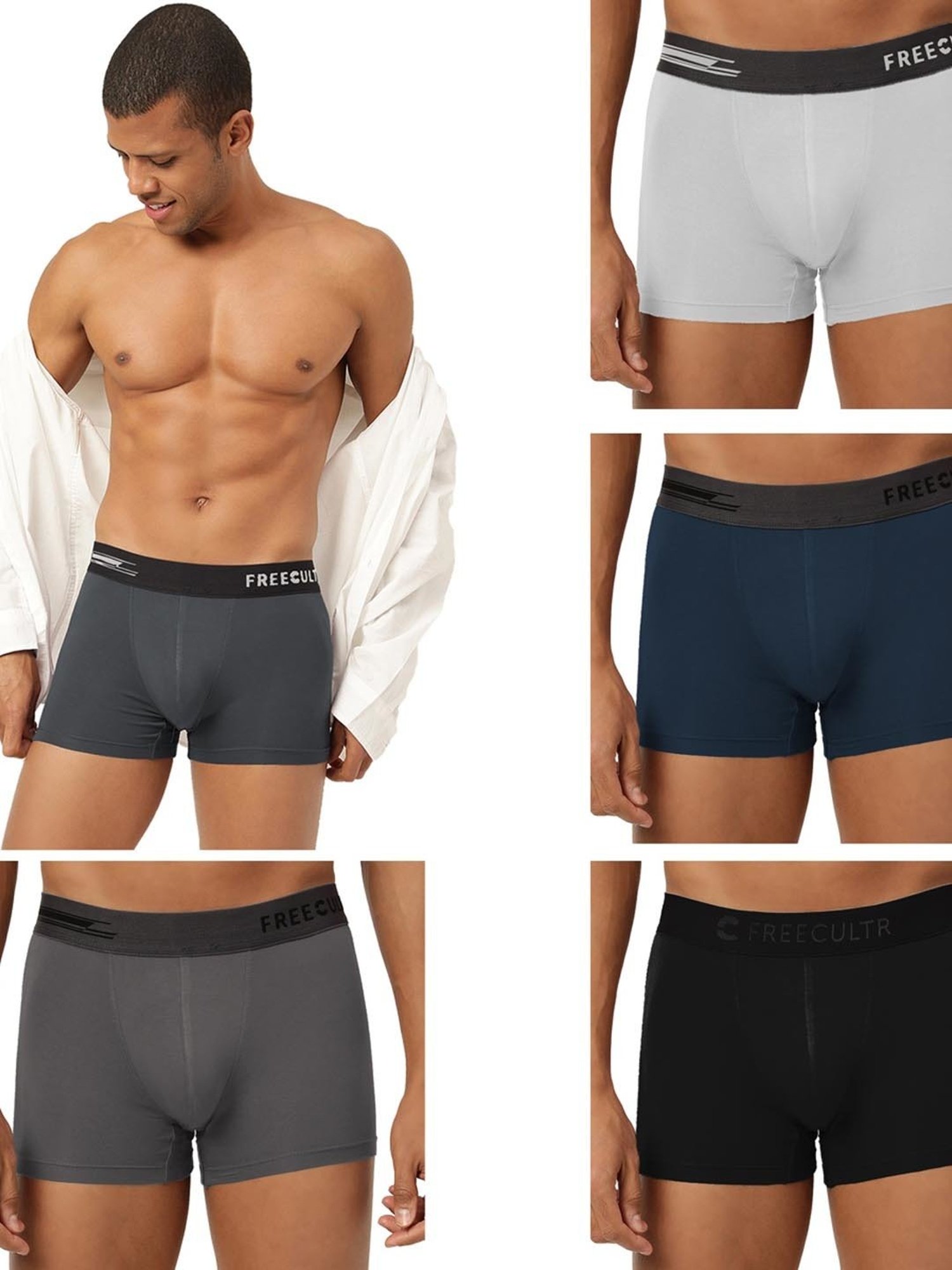 Jack & Jones Pompeian Red Regular Fit Trunks