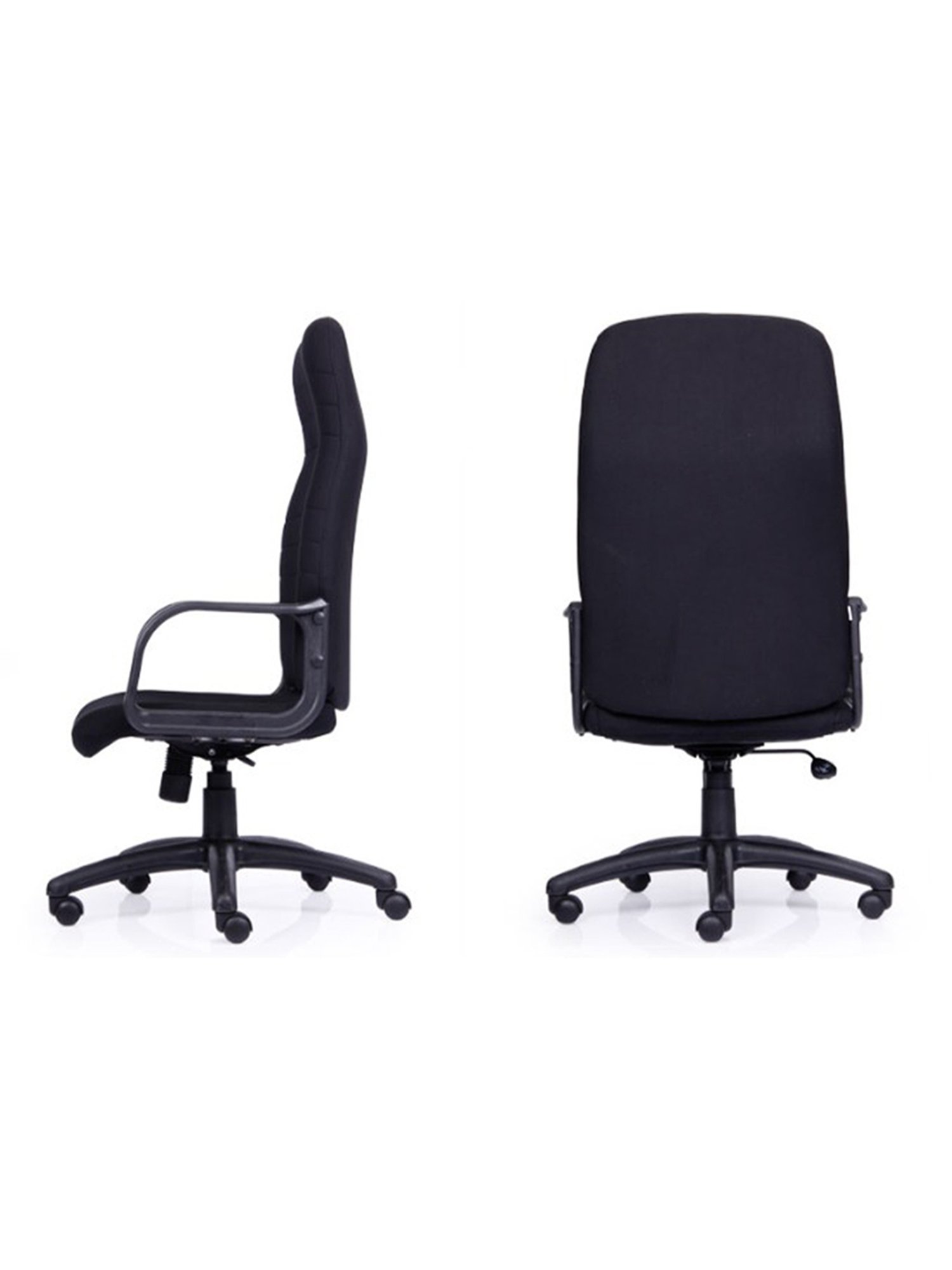 Durian Chaste Black Fabric Executive Chair