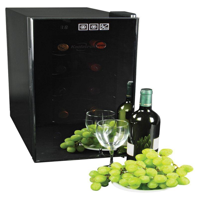 Koolatron 10-Bottle Wine Cooler - Black
