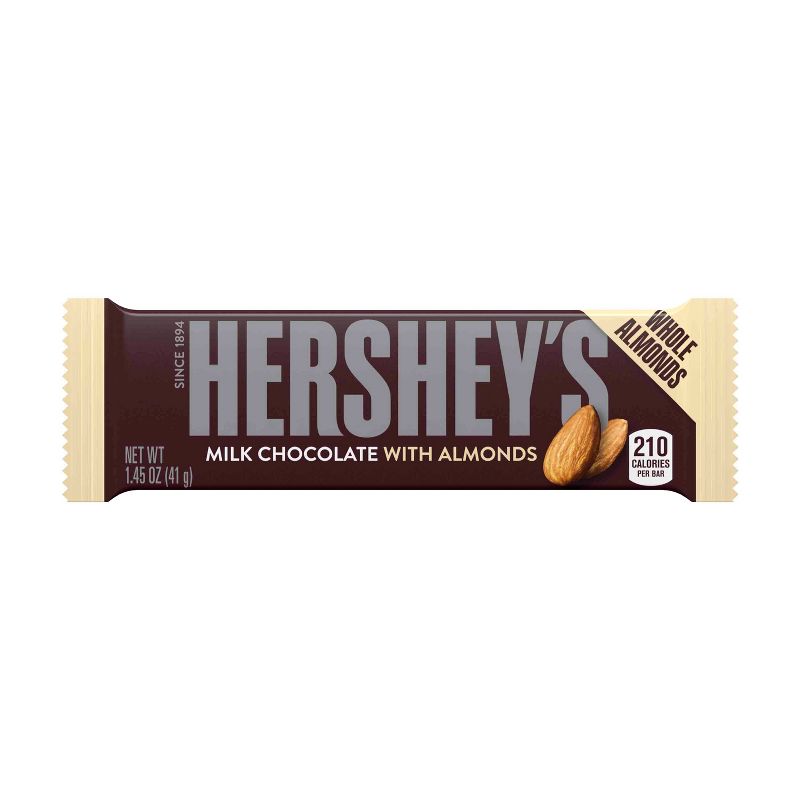 Hershey's Milk Chocolate with Almonds Bar - 1.45oz