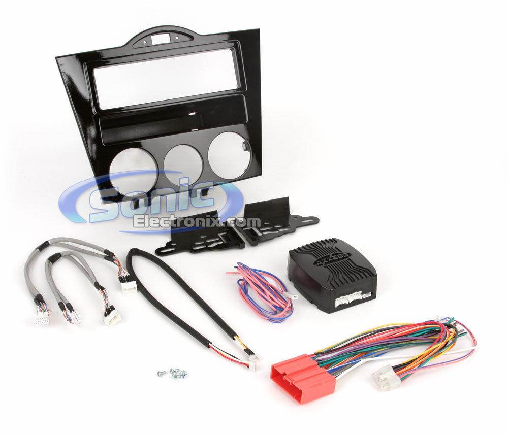 Metra 99-7510HG Single DIN Installation Dash Kit for 2004-2008 Mazda RX-8 (Black)