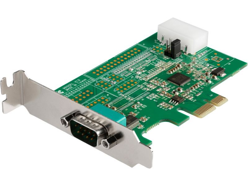 StarTech.com PEX1S953LP 1 Port RS232 Serial Adapter Card with 16950 UART - PCI Express Serial Port Card - 921.4Kbps - Windows & Linux Compatible
