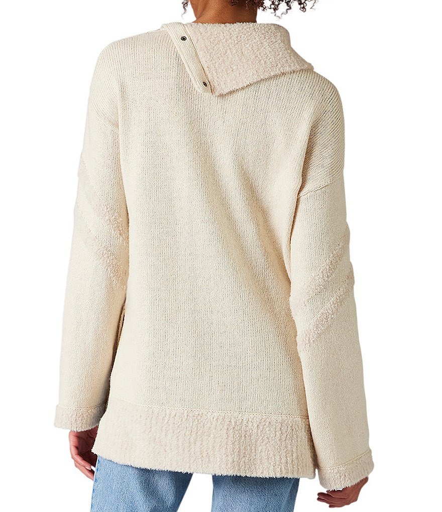 SmartWool Cozy Lodge Foldover Collar Tunic Sweater