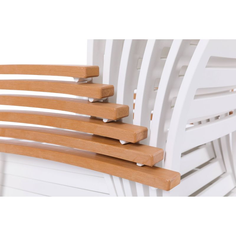 4pk Outdoor Polylumber Dining Chair - Nuu Garden