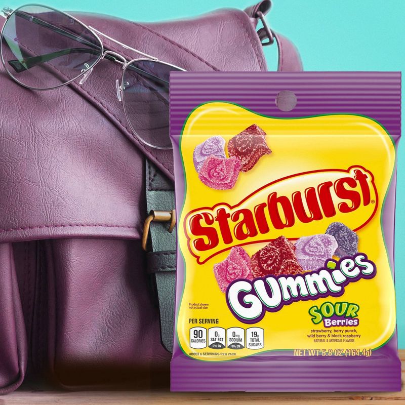 Starburst Sour Berry Gummies Peg - 5.8oz