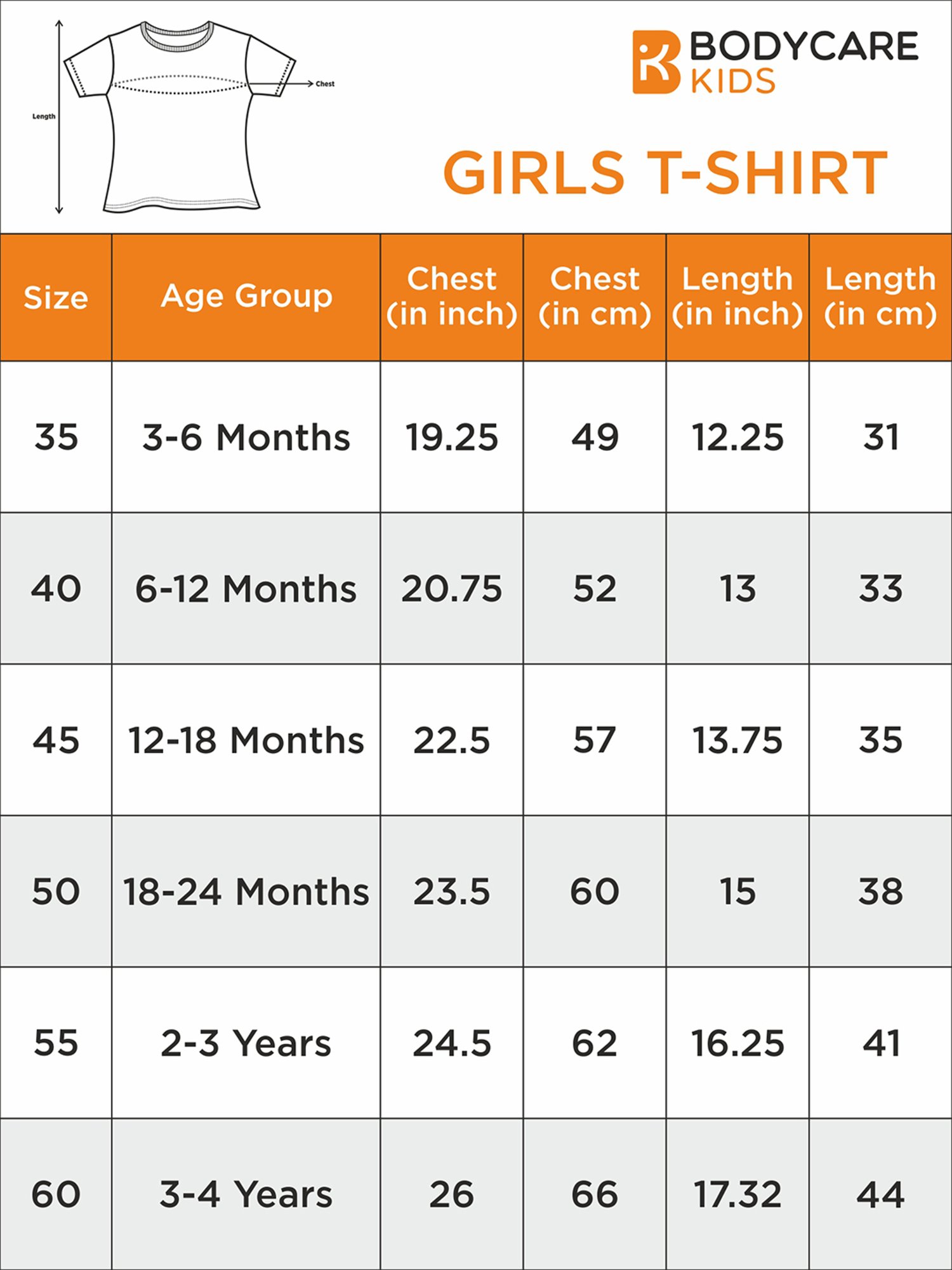 Bodycare Kids Pink Graphic T-Shirt