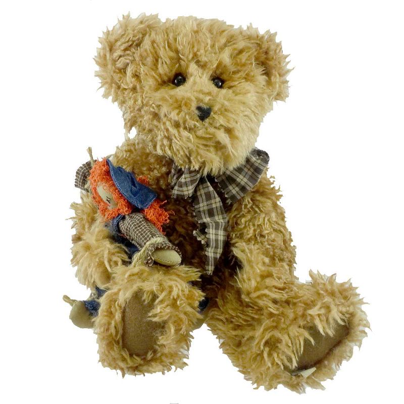 Boyds Bears Plush 16.0" Rusty & Scardycrow Fall Autumn Scarecrow  -  Decorative Figurines