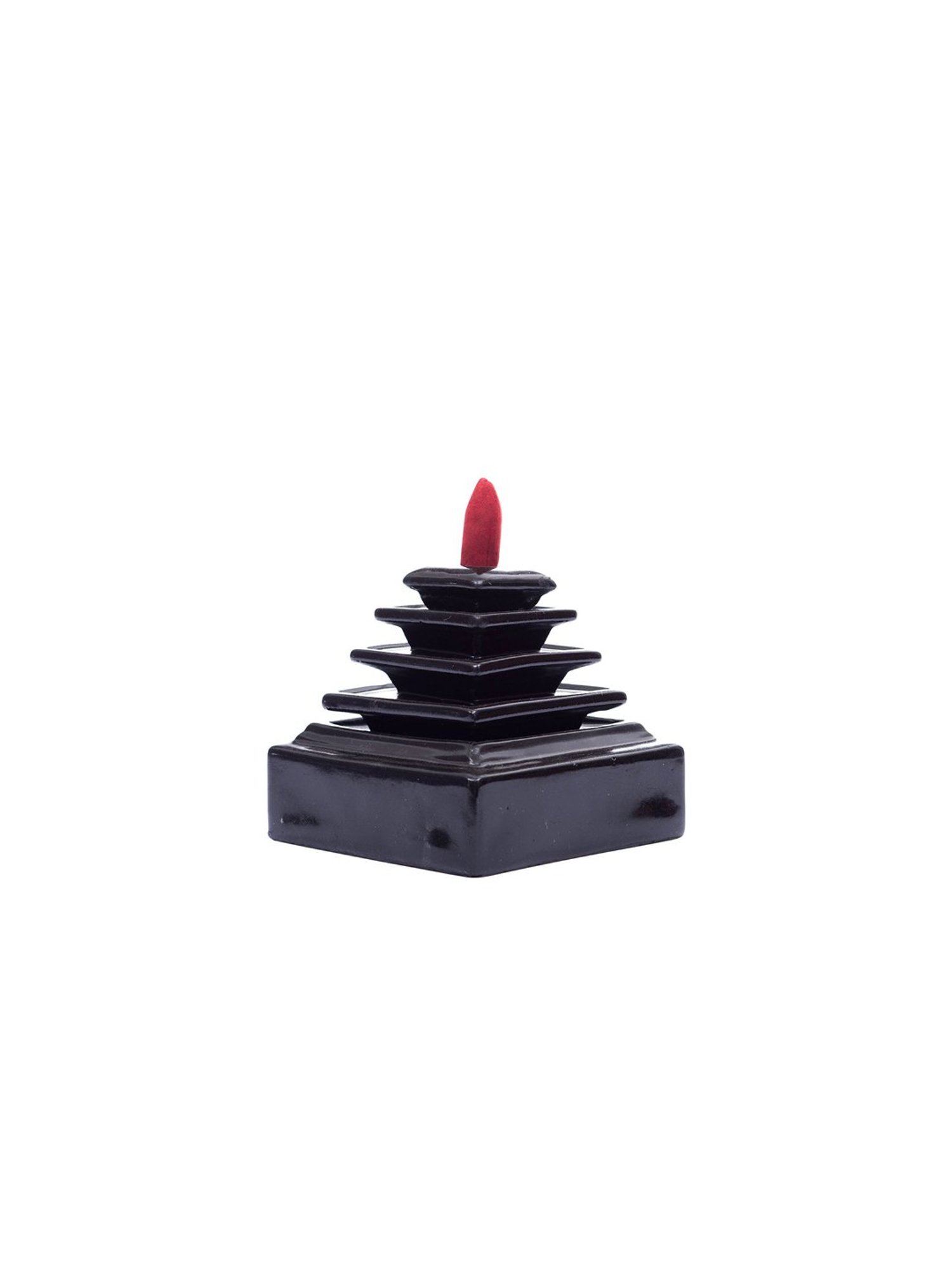eCraftIndia Falling Waterfall style Smoke Fountain with 10 Backflow Cones Decorative Incense Holder
