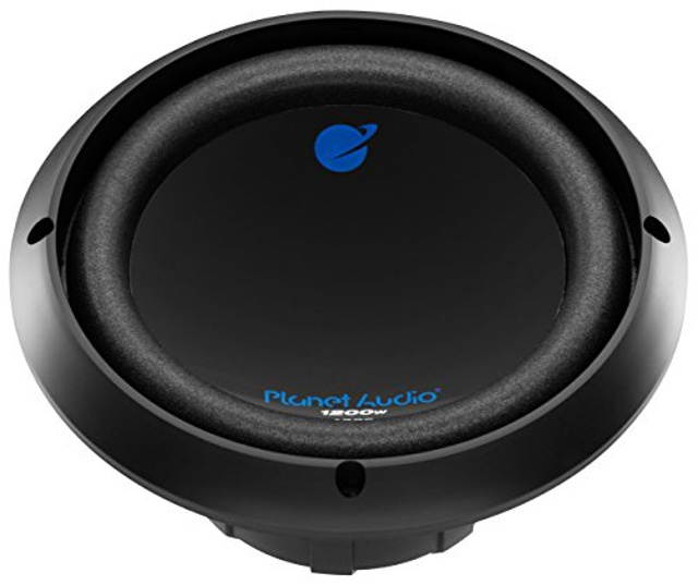 Planet Audio AC8D 8 Inch Car Subwoofer - 1200 Watts Maximum Power, Dual 4 Ohm Voice Coil, Sold Individually