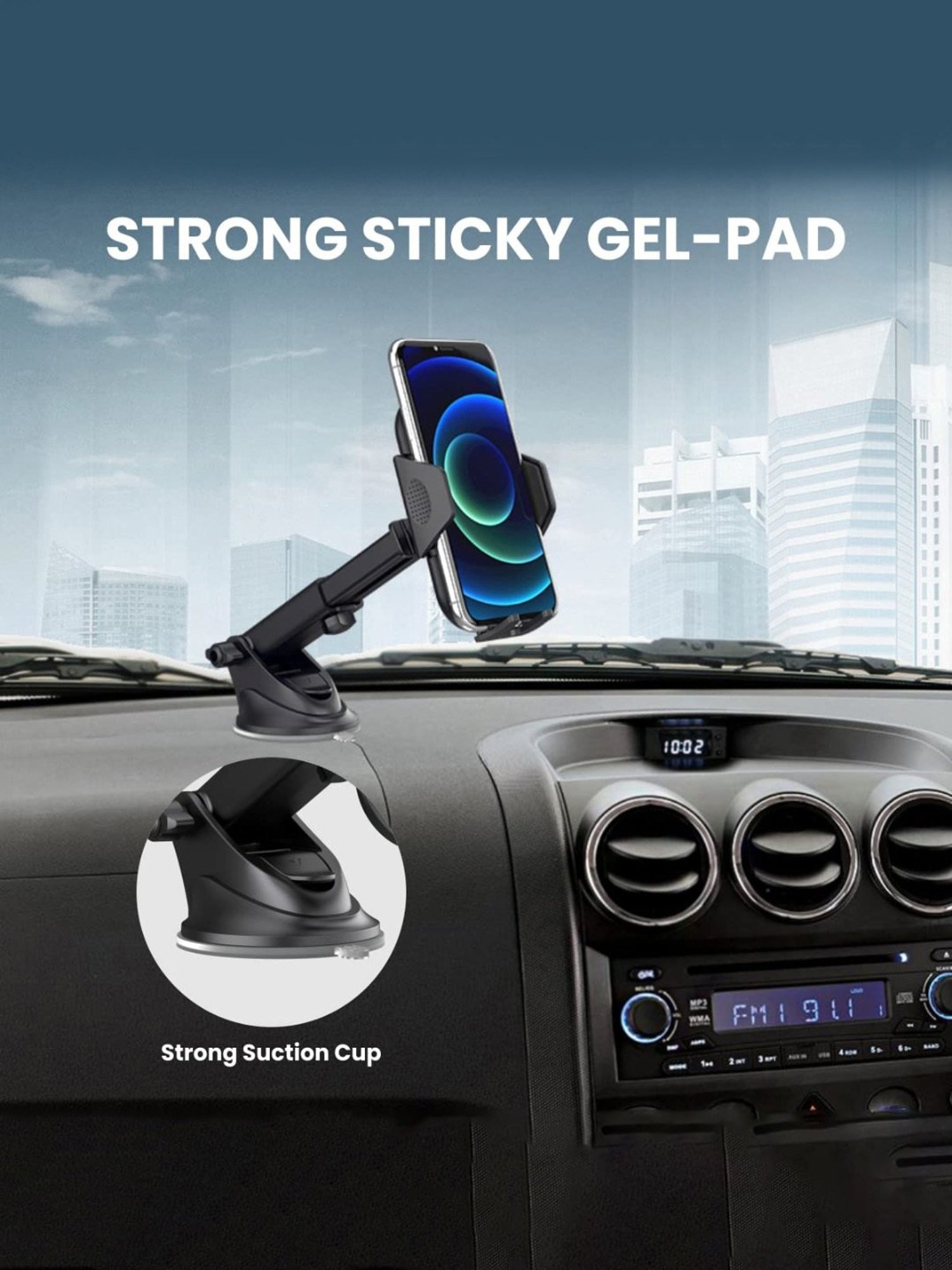 ULTRAPROLINK UM1001 Cable Tidy Magnetic Cable Organizer (Grey)