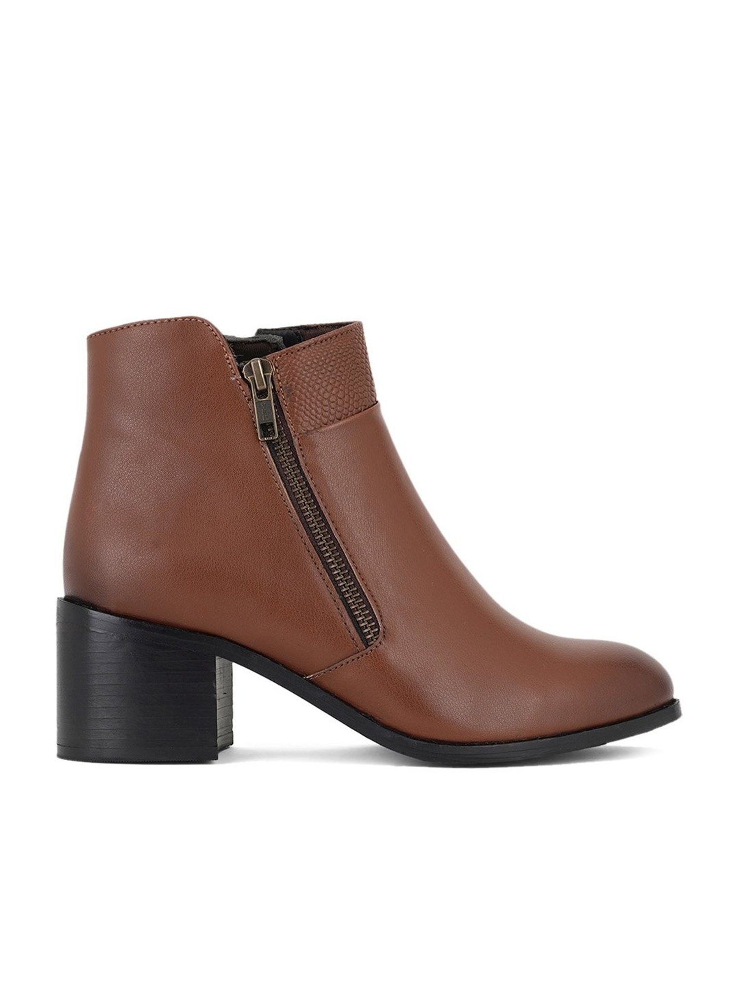 Elle Women's Tan Formal Booties