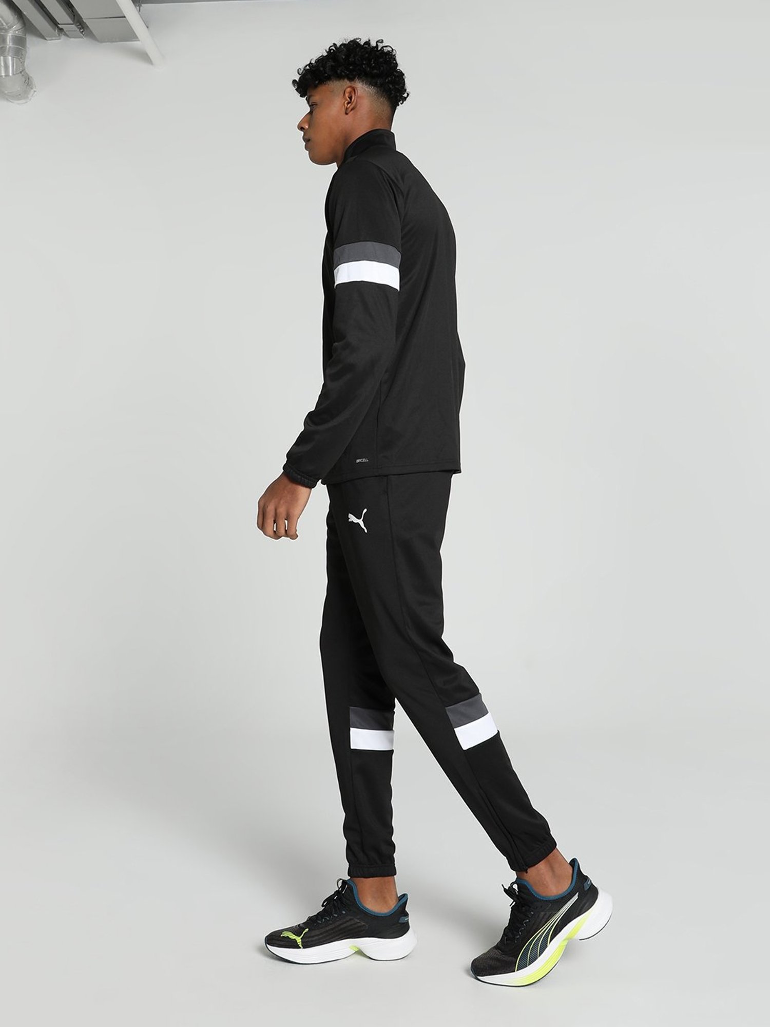 Rock.It Blue Regular Fit Printed TrackSuit