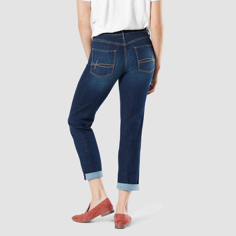 Sail Blue Wide Leg Pocketed High Waist Jeans