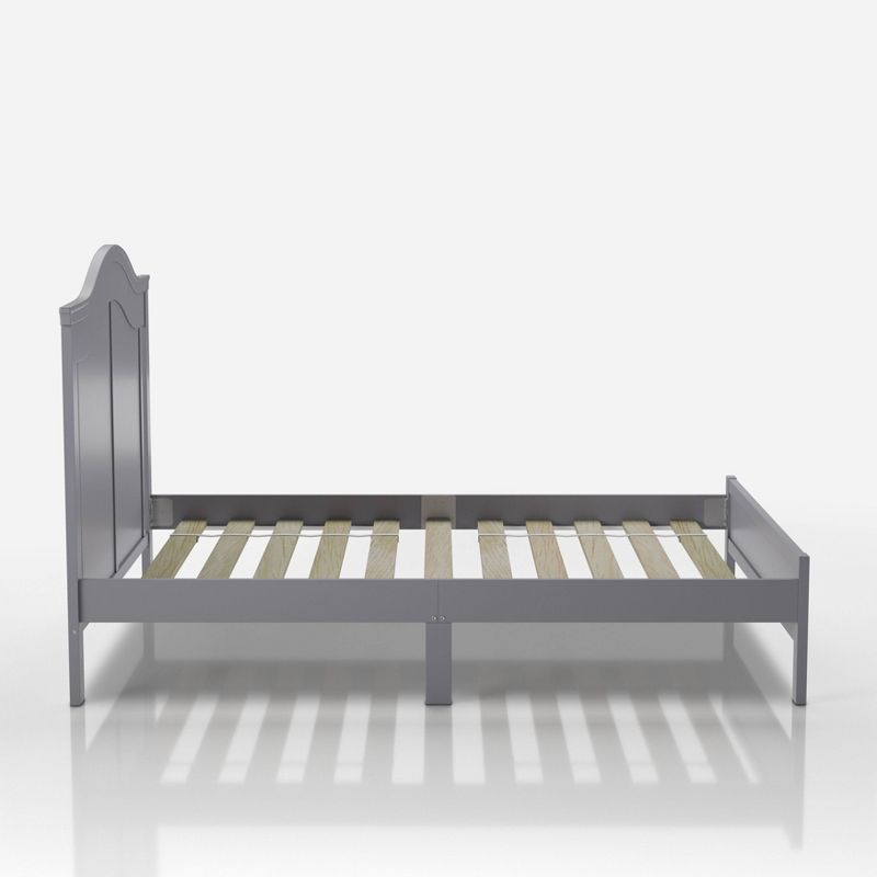 Full Marbry Platform Bed Gray - miBasics