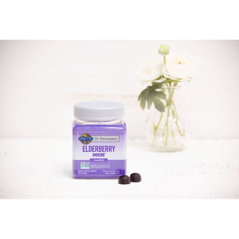 Garden of Life Dr. Formulated Adult Elderberry Gummies - 60ct