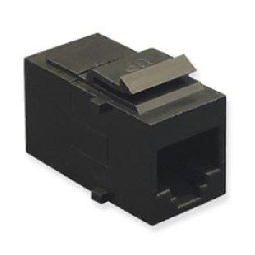 ICC ICC-IC107CP6BK Modular Coupler Cat 6 - Black