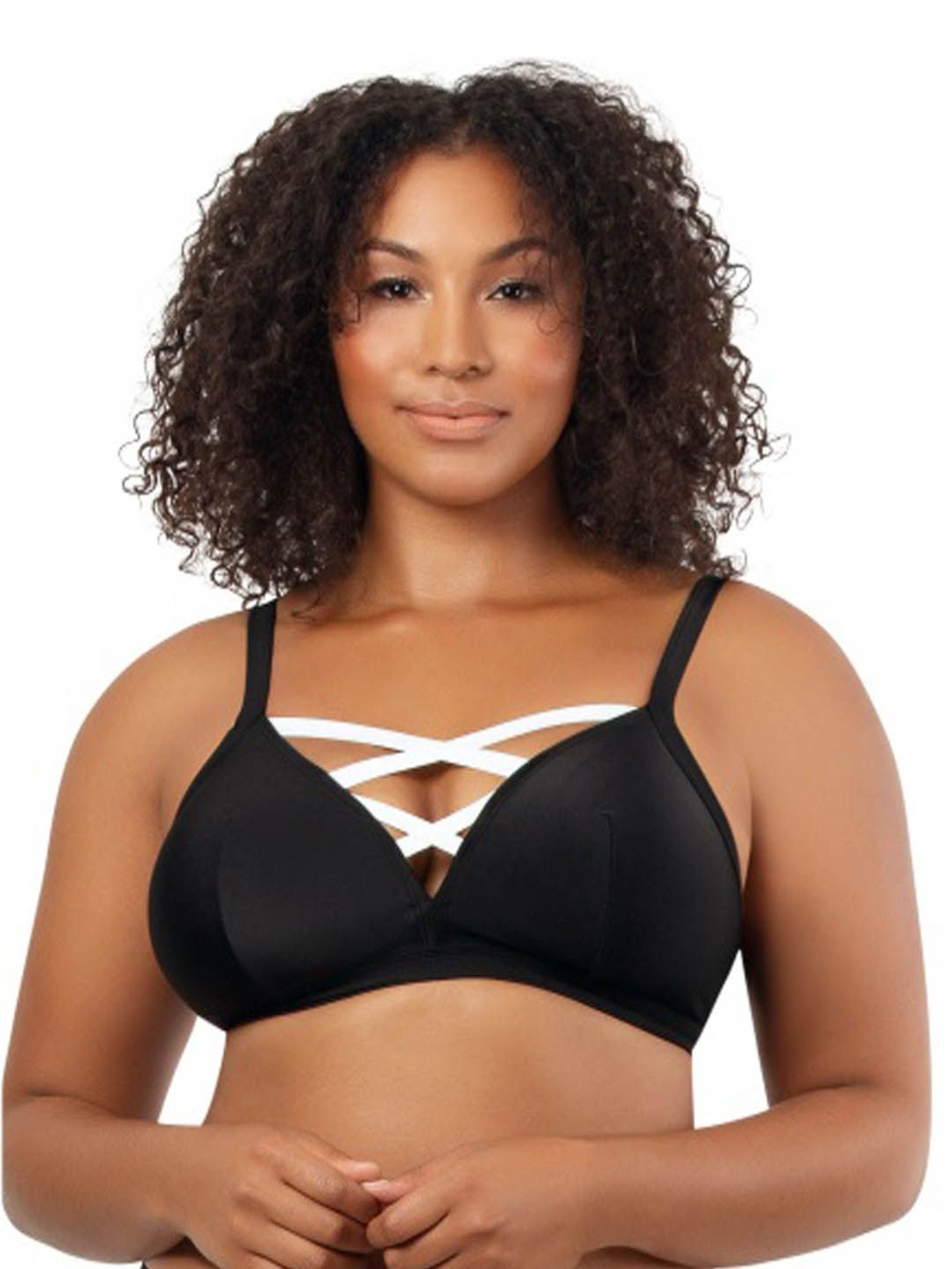 PARFAIT Black & White Swim Top