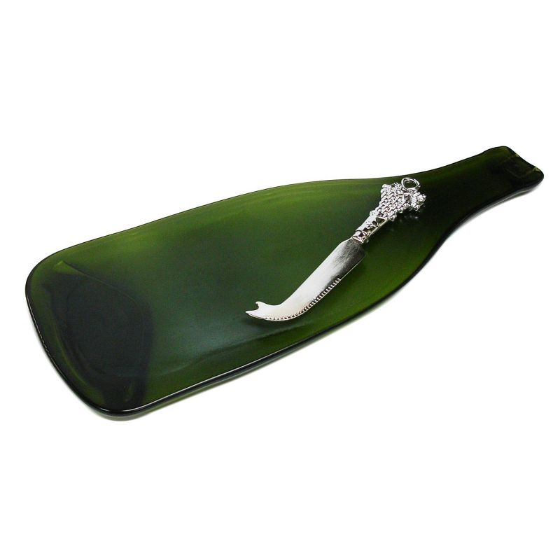 Vinotemp Cheese Board & Knife 12x4in