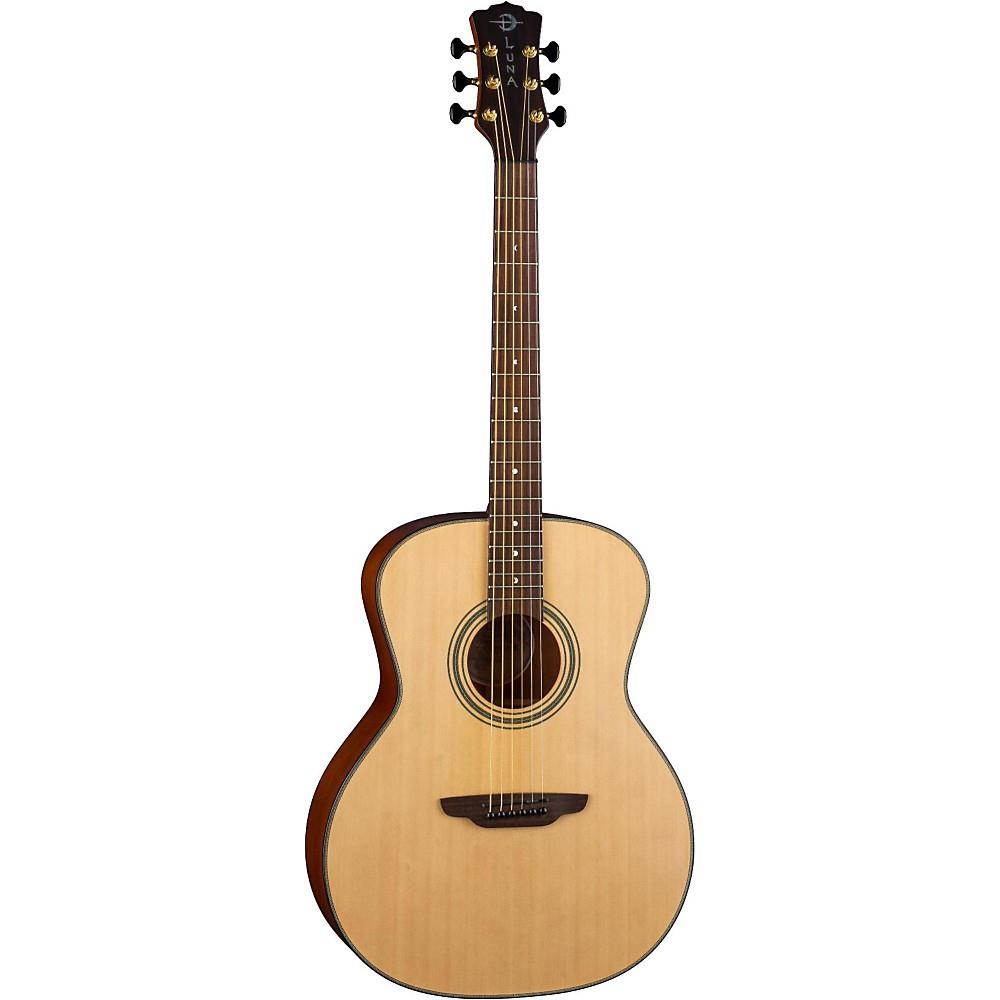 Luna ART RECORDER Acoustic-Electric Guitar, Natural