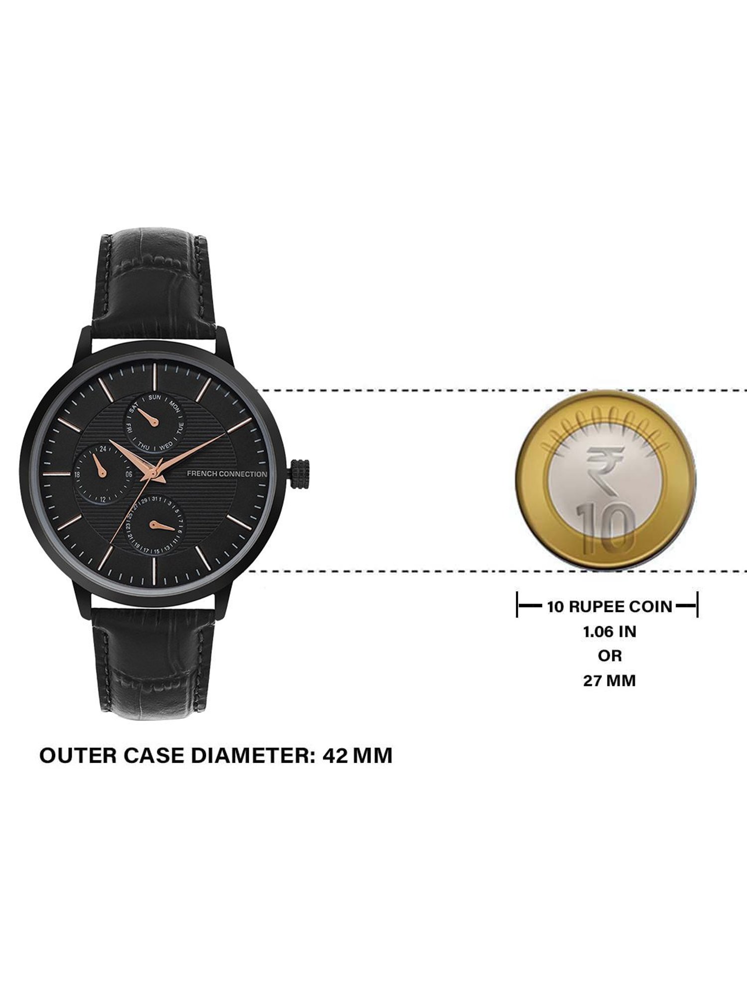 French Connection FCN00041D Analog Watch for Men