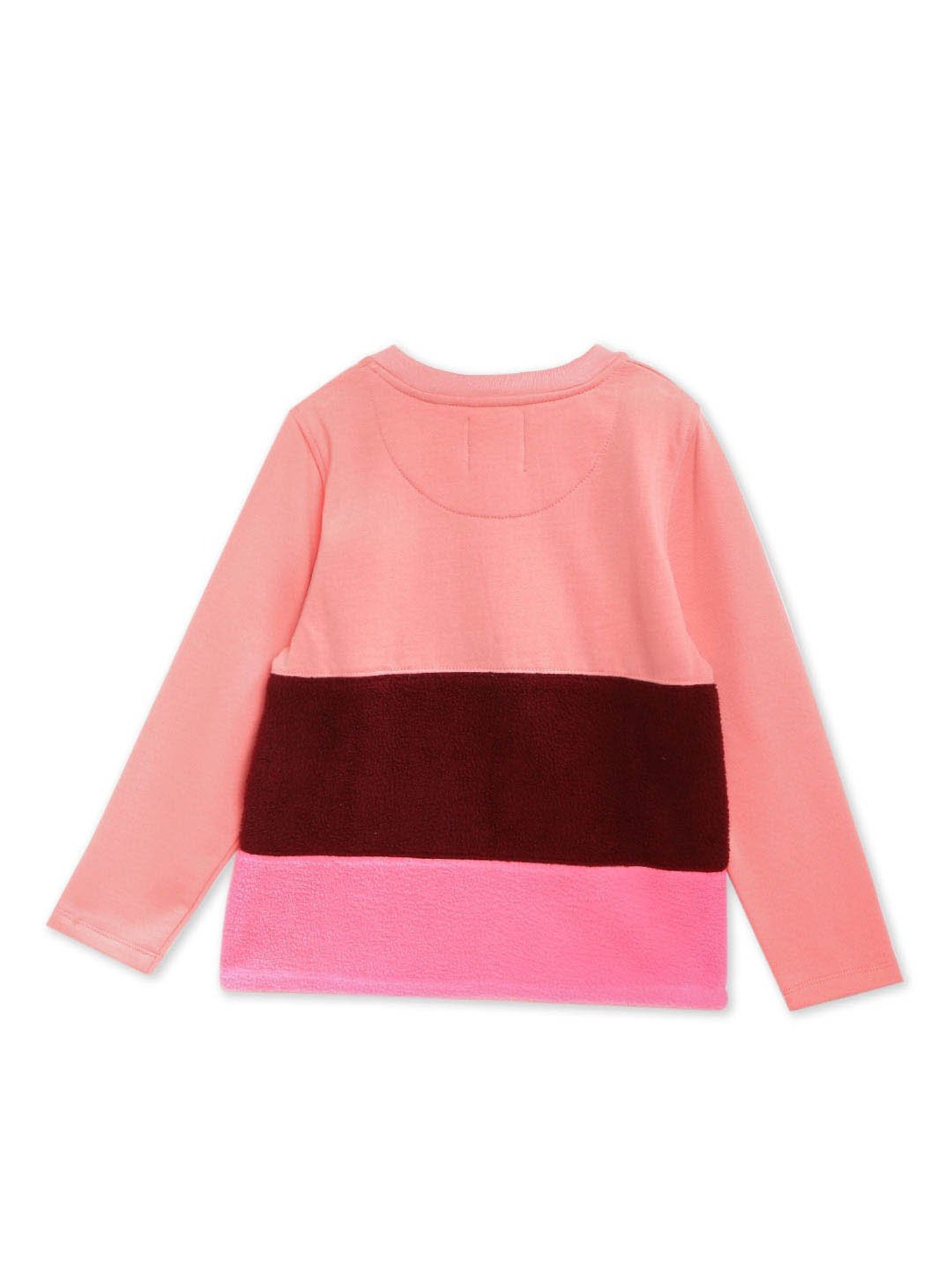 Cherry Crumble By Nitt Hyman Kids Multicolor Color Block Sweatshirt