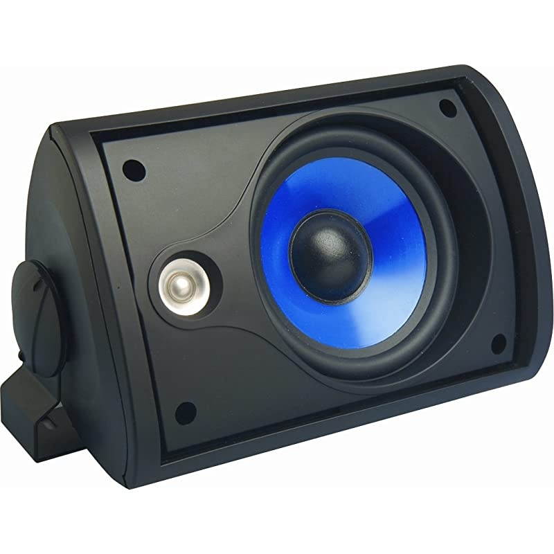 Home Office & Theater, Outdoor Speakers, Black, 5.25 inch, 3000 Series, MS3523BK, 2 Pack