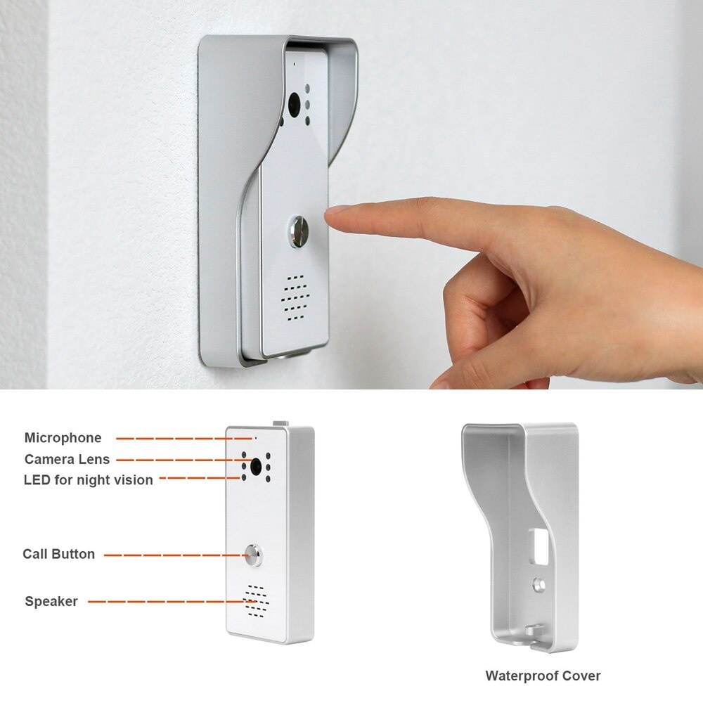 IR Sensor Welcome Doorbell Electronic Induction Doorbell Advertising Guide (Black)