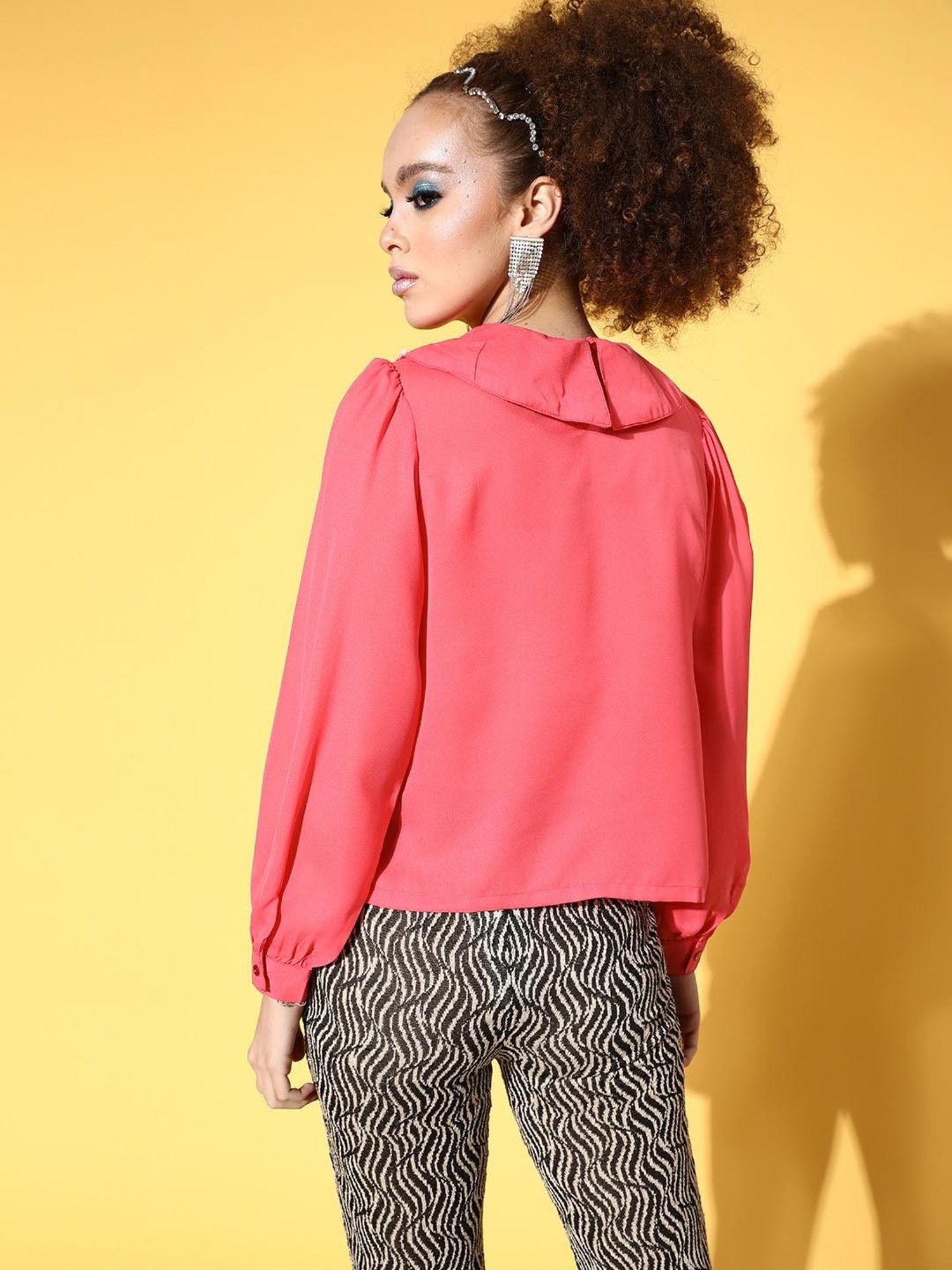 Melon by PlusS Pink Regular Fit Top