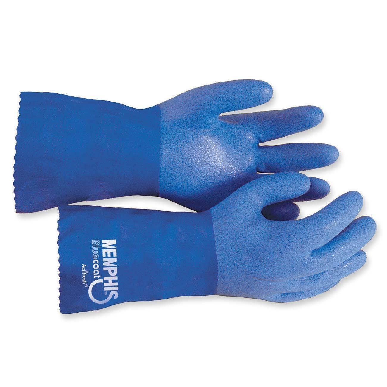 MCR Safety Blue Coat Seamless Gloves
