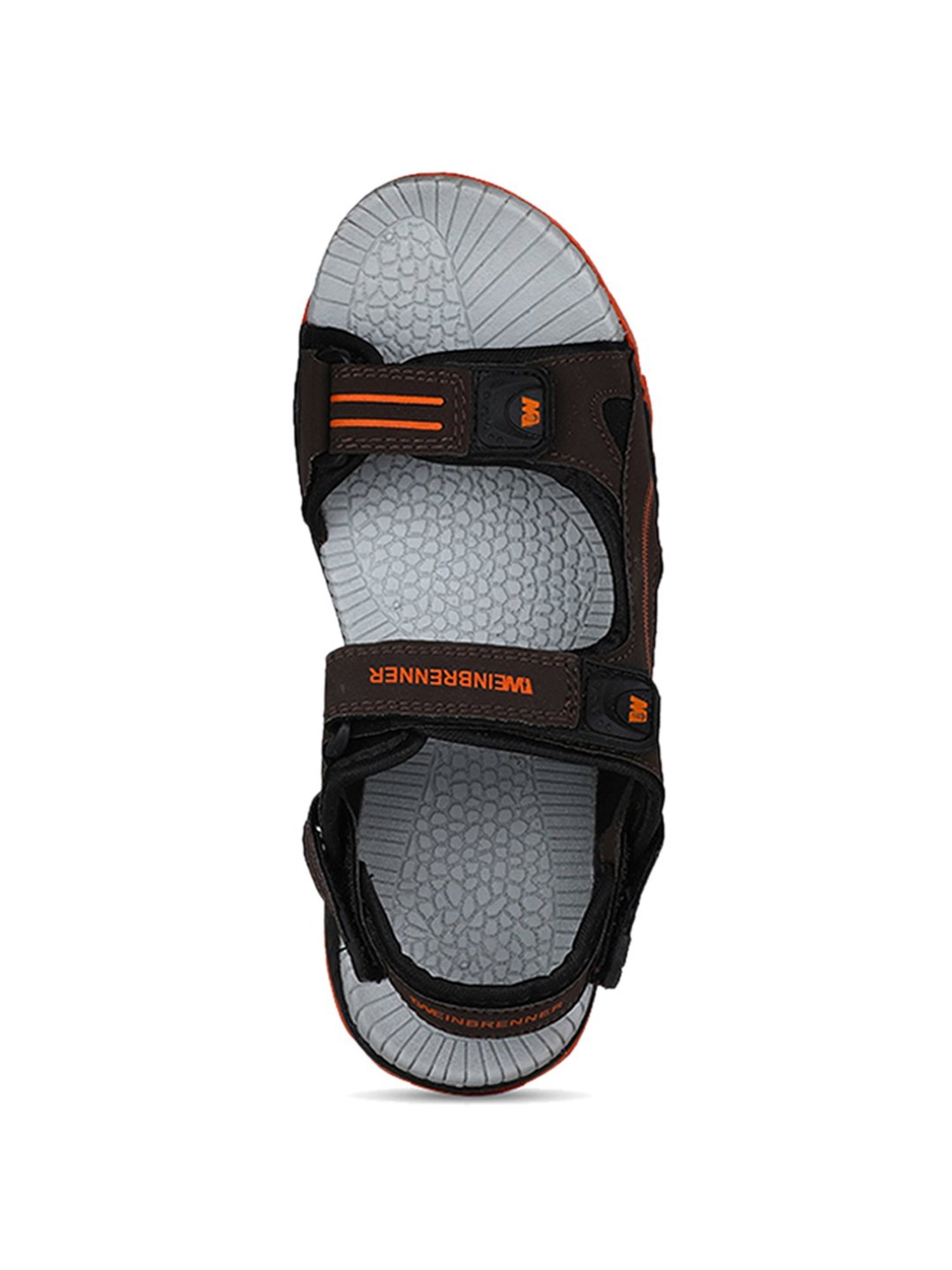 Bata Kids Brown Floater Sandals