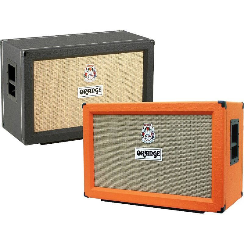 Orange Amplifiers PPC Series PPC212-C 120W 2x12 Closed Back Guitar Speaker Cabinet Orange Straight