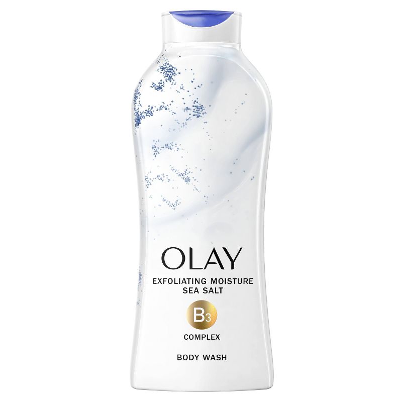 Olay Exfoliating Body Wash with Sea Salts - 22 fl oz
