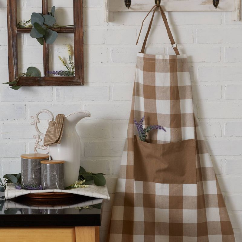 Gallerie II Skeleton Pattern Full Apron